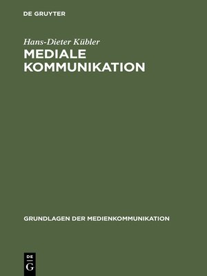 cover image of Mediale Kommunikation